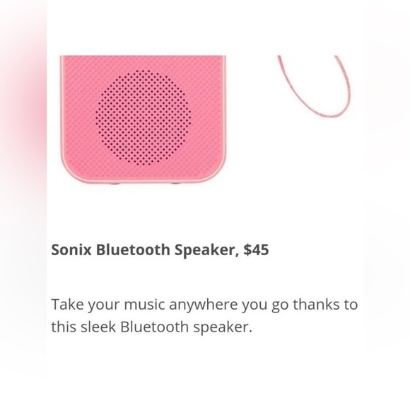 Sonix Bluetooth Speaker with USB charging cable and wrist strap - Picture 3 of 5